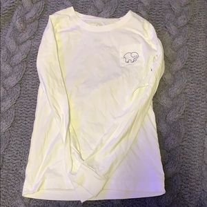 long sleeve ivory ella shirt